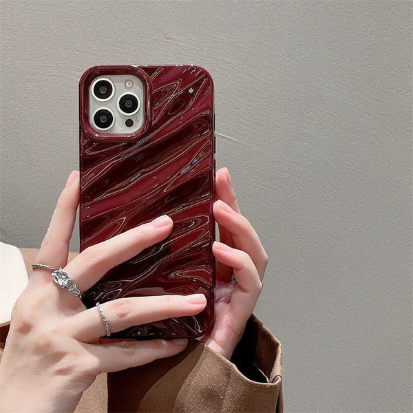 Cherry Red Wave | All iPhones